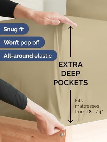 CGK Linens Extra Deep Queen Fitted Sheet - Image 2