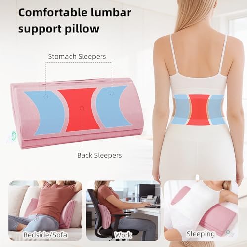 4-Layer Lumbar Pillow for Sleeping & Lying Down, Height-Boosting Layer - Image 4