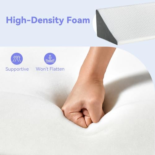 Vekkia Wedge Pillow for Side Sleeping, Back Support - Image 5