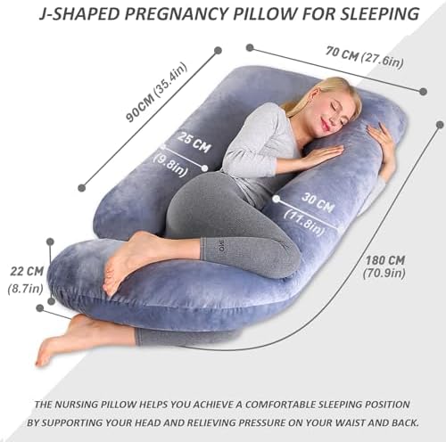 Pregnant Pillows for Sleeping, 70 Inch u Shaped Pillow Maternity Pillow - Image 2