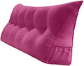 Peachwell Handmade Headboard Pillow-Queen Wedge Support Large Bolster Cushion by PEACHWELL