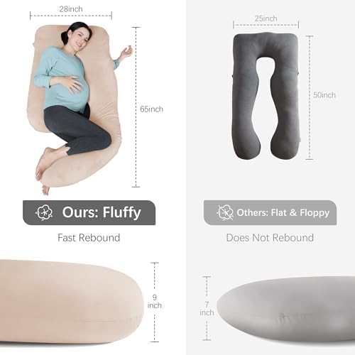 MOON PARK Pregnancy Pillows for Sleeping - Image 7