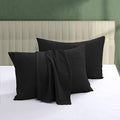 100% Egyptian Cotton Pillow Protectors Set of 2 King Size by ShunjieHome