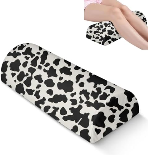 Knee Pillow for Back Sleeping – Half Moon Bolster Pillow for Under Knee While by Unknown