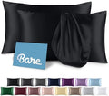 Bare Home Satin Pillowcases Zipper by BareHome