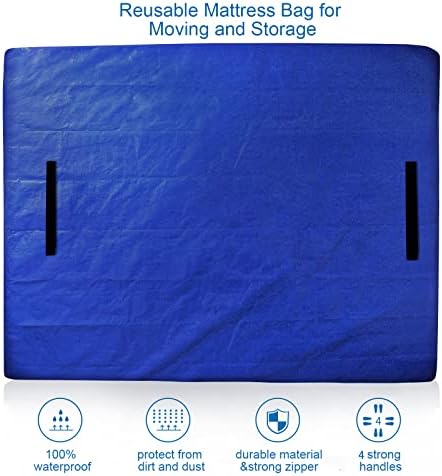 Mattress Bags for Moving and Storage Twin Size Waterproof - Image 2