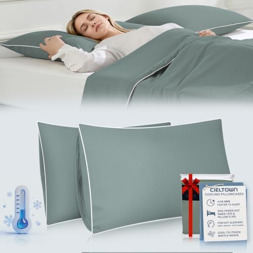 Cooling Pillow Cases for Hot Sleepers: Fall Asleep About 14 Minutes Faster by Unknown