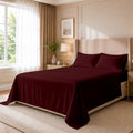 Cottingon 4 PC Olympic Queen Sheets, Egyptian Cotton by COTTINGON