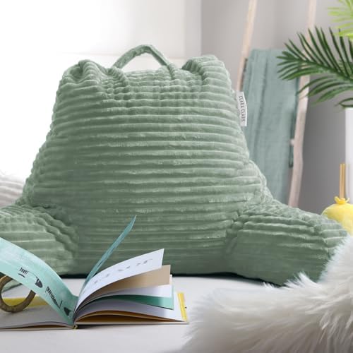 Clara Clark Reading Pillow for Bed Adult – Back Pillow for Sitting in Bed - Image 4