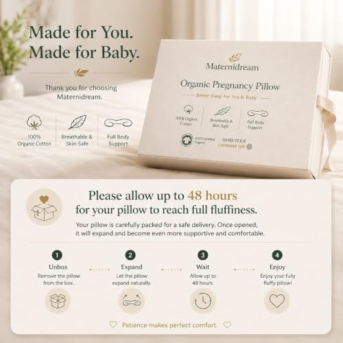 Pregnancy Pillow, Body Pillow, Side Sleeper Pillow - Image 7