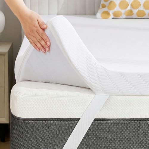 BDEUS King Size 2 Inch Gel Memory Foam Mattress Topper by BDEUS