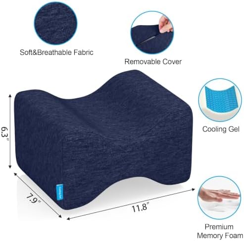 Knee Pillow for Side Sleepers, Leg Pillow - Image 2