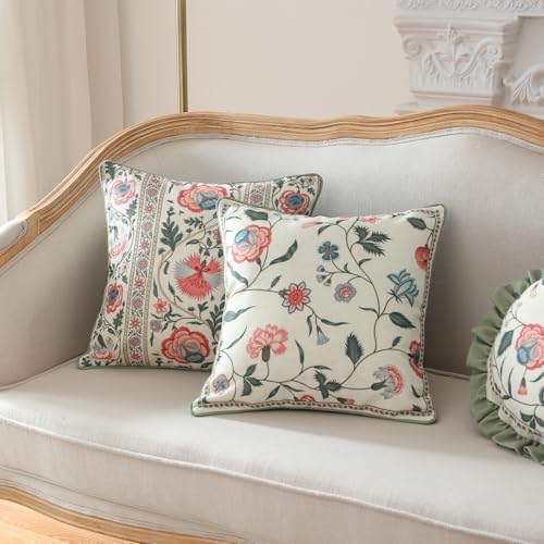 ISAENNE Designer Linen Throw Pillow Cover - Image 6
