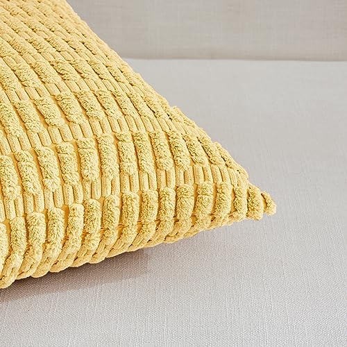 Fancy Homi 4 Packs Decorative Throw Pillow Covers - Image 4