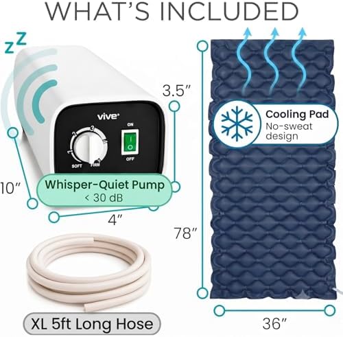 Vive Alternating Air Pressure Mattress Pad - Image 2