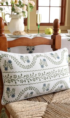 ISAENNE Designer Linen Throw Pillow Cover - Image 7