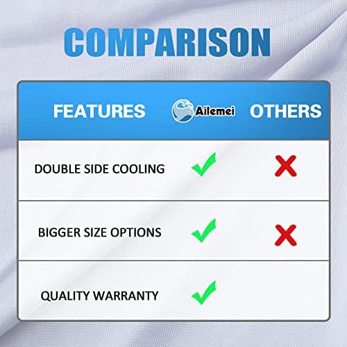 Cooling Pillow Covers Only, Queen Size Set of 2 - Image 5