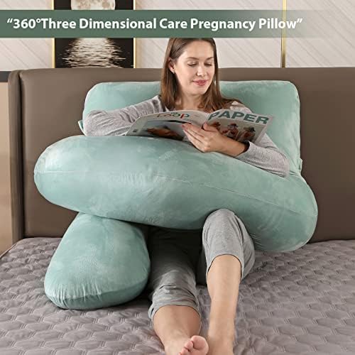 BATTOP Pregnancy Pillows for Sleeping- U Shaped Full Body Maternity Pillow - Image 2