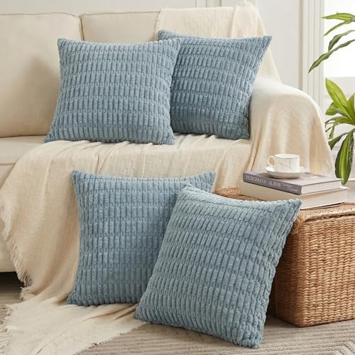 Fancy Homi 4 Packs Decorative Throw Pillow Covers by Fancy+Homi