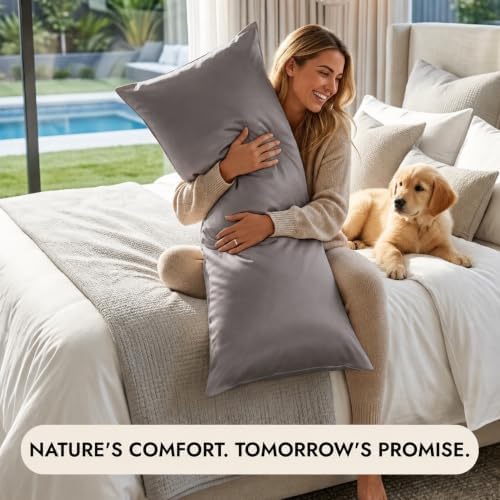 Cotton Metrics Body Pillowcase 20x72 – 100% Tencel Lyocell Eucalyptus Cooling - Image 7