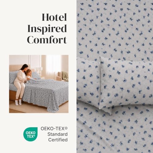 Modern Threads 3-Piece Ultra Soft Microfiber Bed Sheets Set, Wrinkle Free Sheets - Image 4
