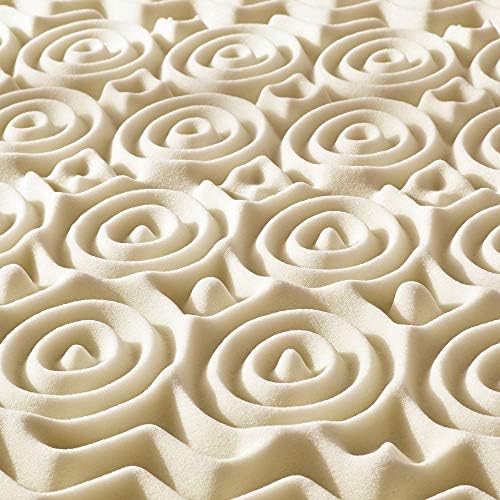 Mellow 3 Inch 5-Zone Memory Foam Mattress Topper, Fresh Copper Infusion - Image 3