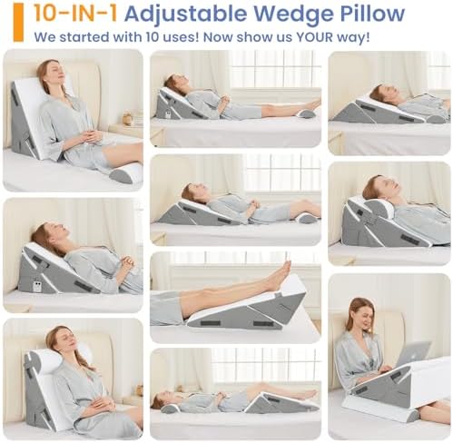 Sasttie Adjustable Wedge Pillow Set - Image 3
