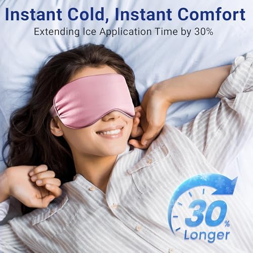 Self Care Gift for Women, Cooling Eye Mask for Puffy Eyes, Tired Eyes, Headache - Image 4