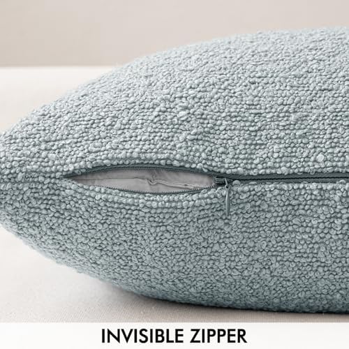 MIULEE Textured Boucle Lumbar Pillow Cover - Image 5