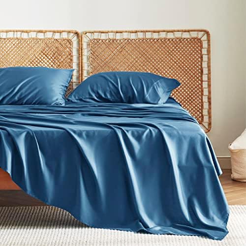 Bedsure PureWoven 100% Rayon Derived from Bamboo, Twin XL Sheets, 3 Pieces - Image 2