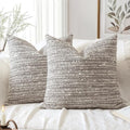 Artscope Throw Pillow Cover 20x20 Inch Set of 2 Super Thick Pillow Cover by Artscope