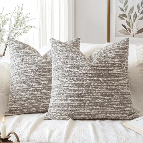 Artscope Throw Pillow Cover 20x20 Inch Set of 2 Super Thick Pillow Cover by Artscope