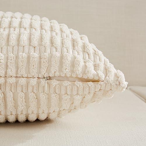 Fancy Homi 8 Packs Decorative Throw Pillow Covers - Image 3