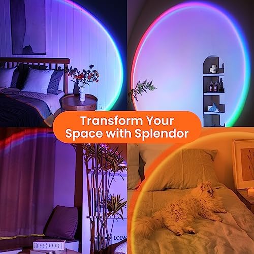Tsrarey Sunset Lamp Projector,Multiple Colors LED Lights for Room Decor - Image 6