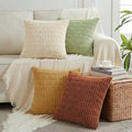 Fancy Homi 4 Packs Decorative Throw Pillow Covers by Fancy+Homi