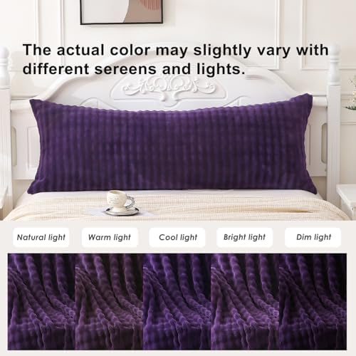SOCHOW Decorative Body Pillow Cover 20x54 Inches, 1 Pack - Image 7