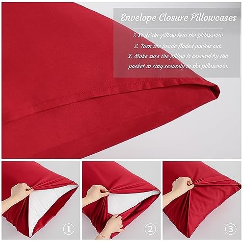 NTBAY Standard Microfiber Pillowcases - Image 3