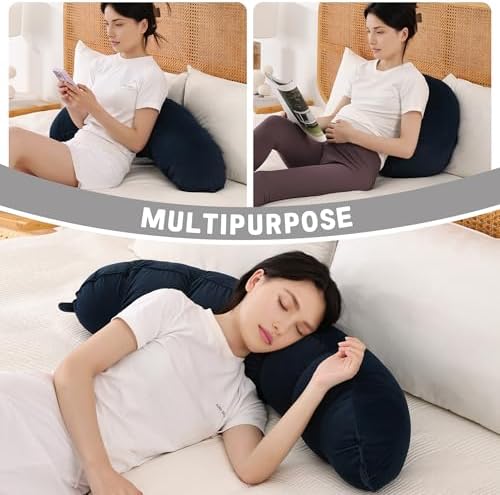 Peallow – Long Round Body Pillow - Image 6