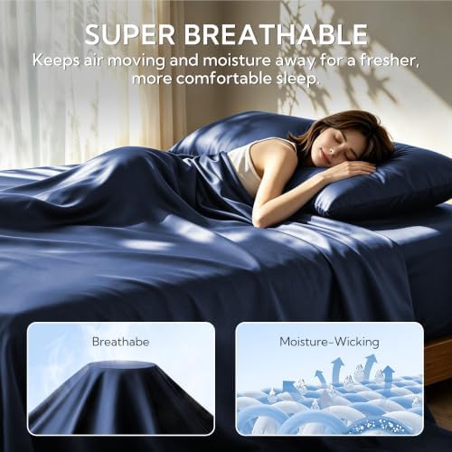 MR&HM King Pillowcase Set of 2, Cooling & Breathable - Image 3