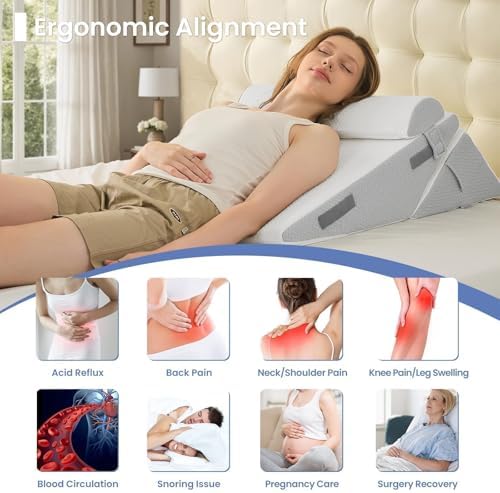 Sasttie Adjustable Wedge Pillow Set - Image 6