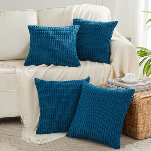 Fancy Homi 4 Packs Decorative Throw Pillow Covers by Fancy+Homi