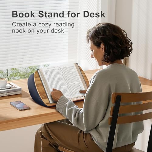 ERGONOV Lap Beanbag Book Stand for Hands Free Reading Comfortable Reading - Image 3