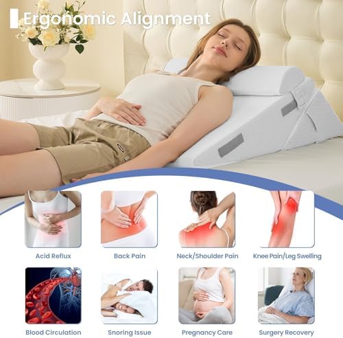 Sasttie Adjustable Wedge Pillow Set - Image 6