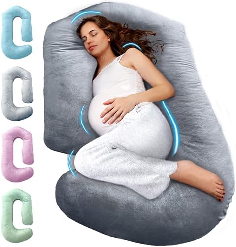 Pregnancy Pillows for Sleeping – 57-Inch Maternity Pillow for Pregnant Women by Pillani