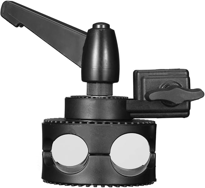 Grip Swivel Head Clamp Holder Bracket Adapter for Light Stand, Extension Boom Arm,Reflector Arm Support and Other Photographic Equipment