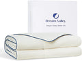 Dream Valley Outlast Cooling Comforter, Throw Size, Breathable NASA-Grade Space Technology Blanket for Hot Sleepers Night Sweats, Q-Max > 0.45, Ivory, 60"x80"