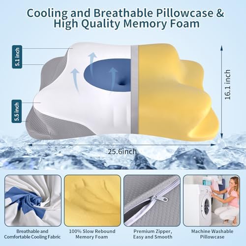 Cervical Neck Pillow for Pain Relief - Image 3
