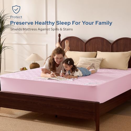 BEDLORE Waterproof Mattress Protector, California King Size Mattress Pad - Image 2
