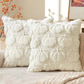 MIULEE Fall Pillow Covers Pumpkin Fall Decor 16x16 Cream White by MIULEE