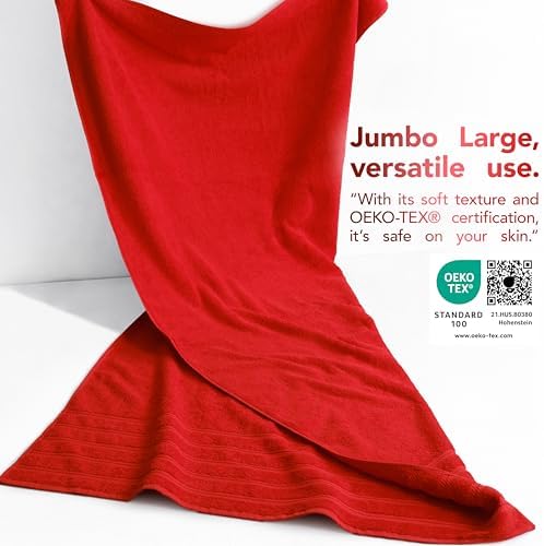 American Soft Linen 100% Cotton Luxury Turkish Towels, 35x70 XL Bath Sheet - Image 3